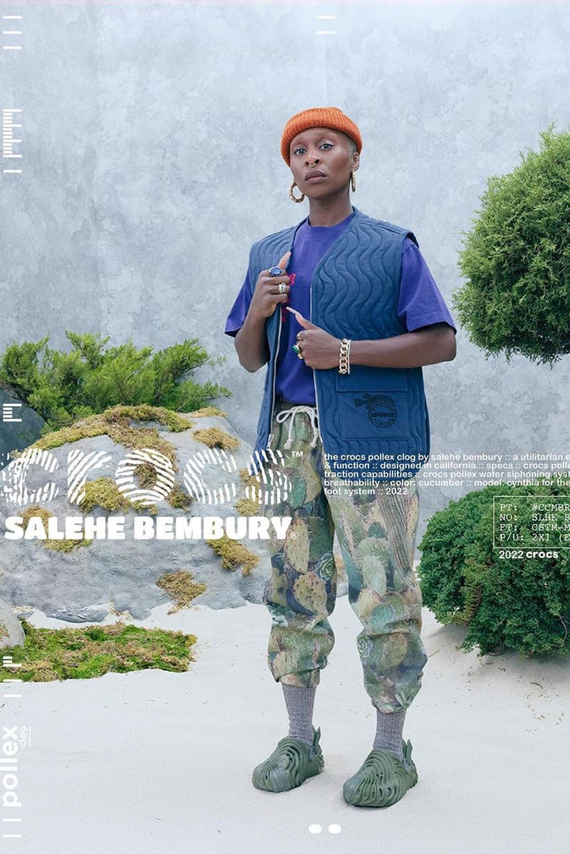 Salehe Bembury x Crocs Pollex Clog 聯乘鞋款發售情報正式發佈
