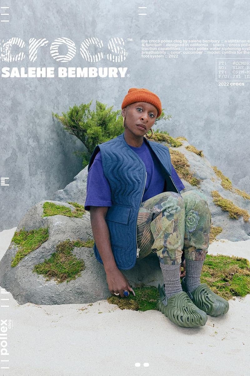 Salehe Bembury x Crocs Pollex Clog 聯乘鞋款發售情報正式發佈