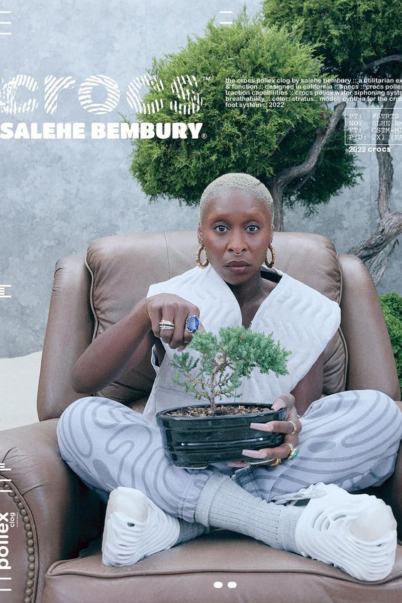 Salehe Bembury x Crocs Pollex Clog 聯乘鞋款發售情報正式發佈