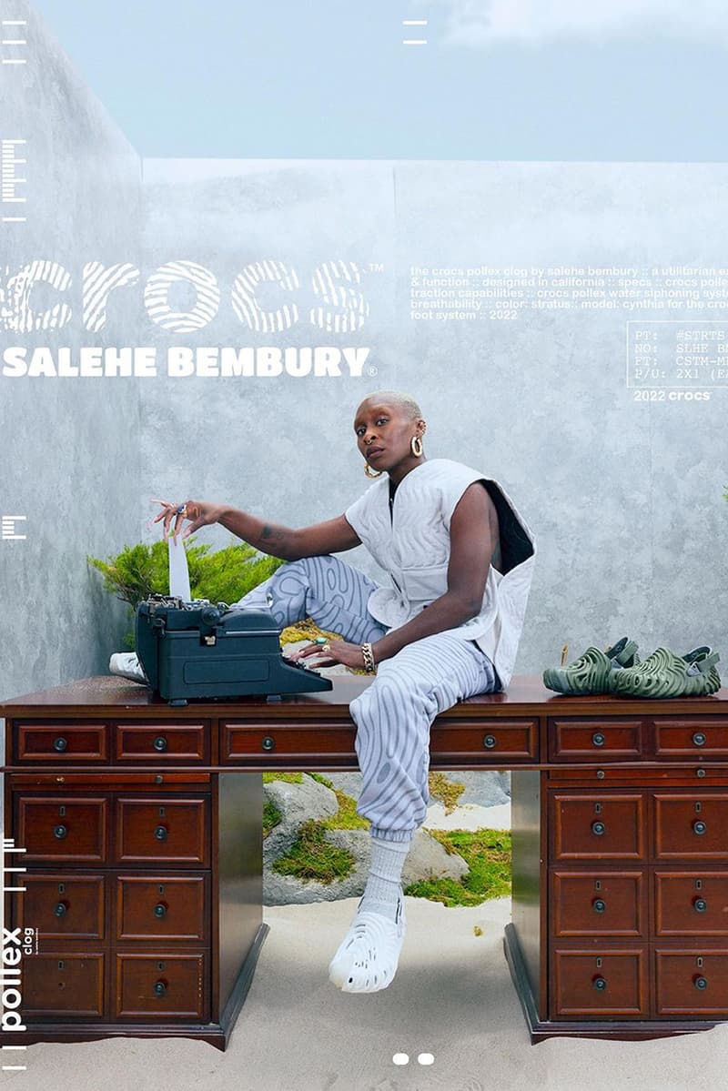 Salehe Bembury x Crocs Pollex Clog 聯乘鞋款發售情報正式發佈