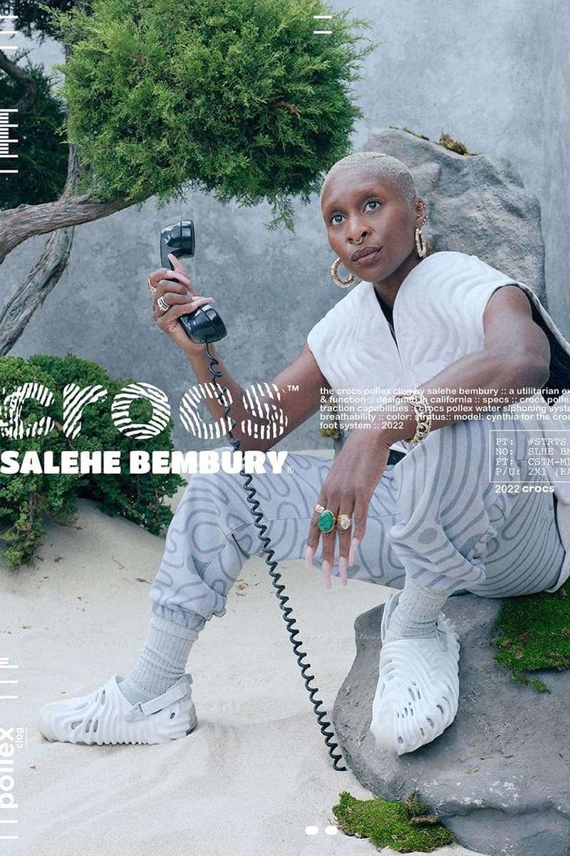 Salehe Bembury x Crocs Pollex Clog 聯乘鞋款發售情報正式發佈