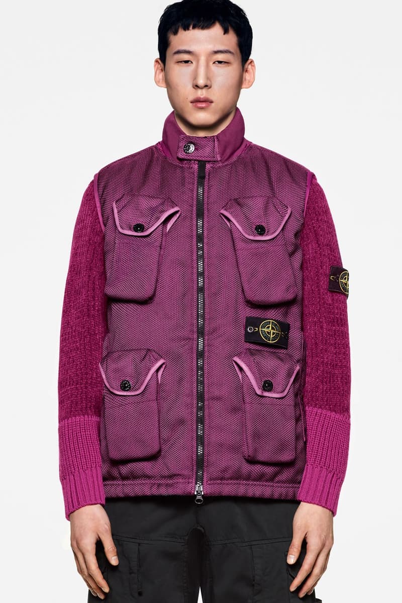 Stone Island 2021 最新「Modified Panama 6/3 HT Nylon」外套系列發佈