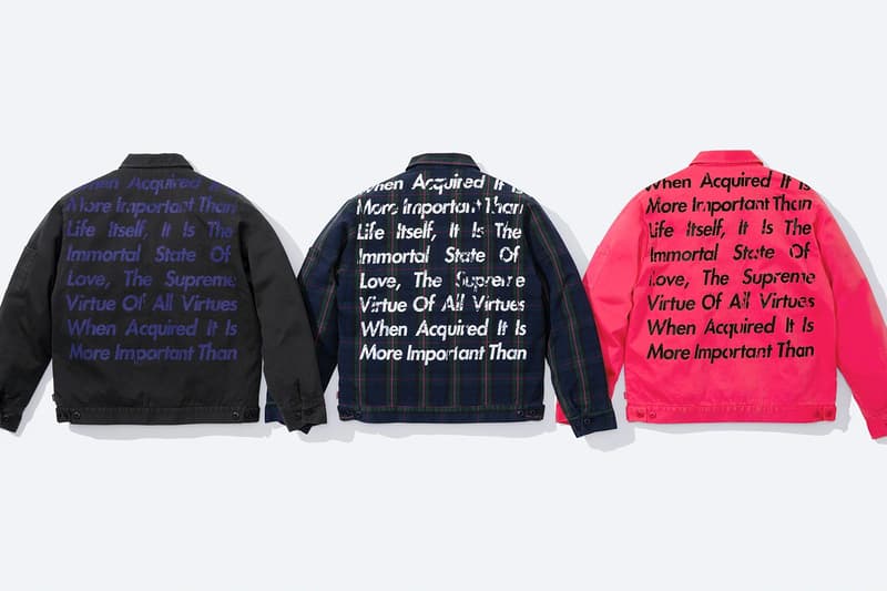 Supreme x JUNYA WATANABE COMME des GARÇONS MAN 2021 秋季联名系列發佈