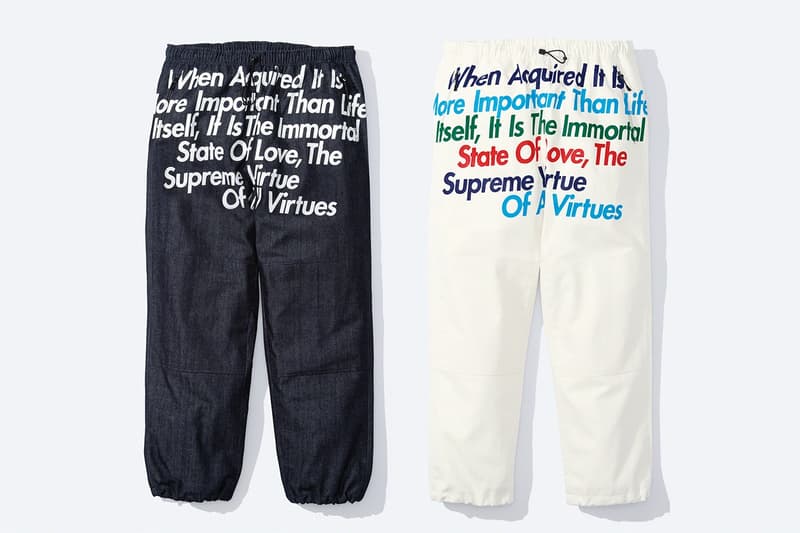 Supreme x JUNYA WATANABE COMME des GARÇONS MAN 2021 秋季联名系列發佈