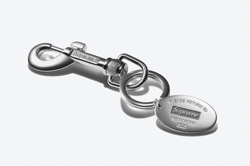 Supreme x Tiffany & Co. 全新 2021 秋季聯乘系列正式登場