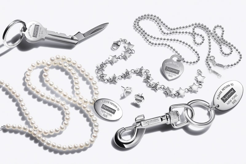 Supreme x Tiffany & Co. 全新 2021 秋季聯乘系列正式登場