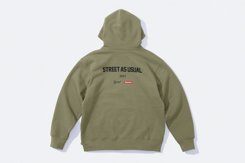 Supreme x WTAPS 2021 秋季聯名系列正式登場
