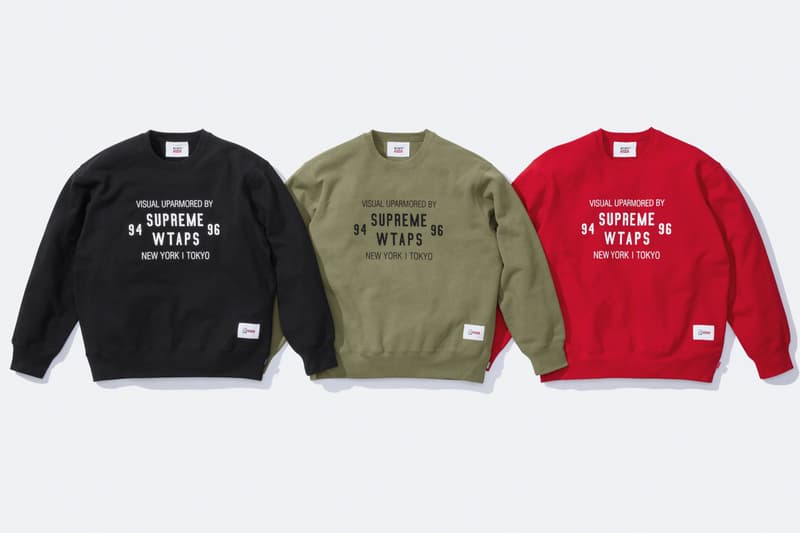 Supreme x WTAPS 2021 秋季聯名系列正式登場
