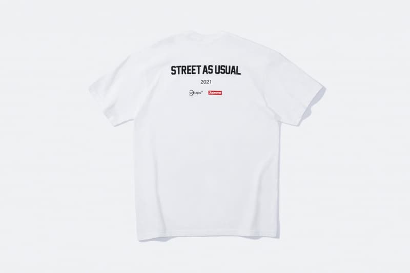 Supreme x WTAPS 2021 秋季聯名系列正式登場