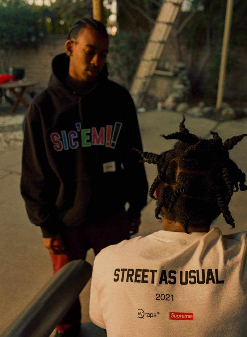 Supreme x WTAPS 2021 秋季聯名系列正式登場