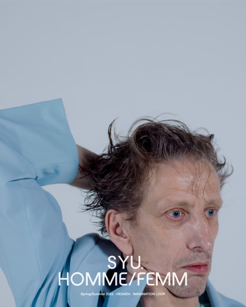 SYU.HOMME/FEMM 2022 春夏系列 Lookbook 正式發佈