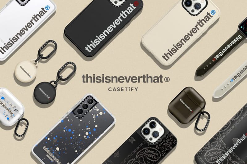 CASETiFY x thisisneverthat 最新聯乘配件系列正式登場