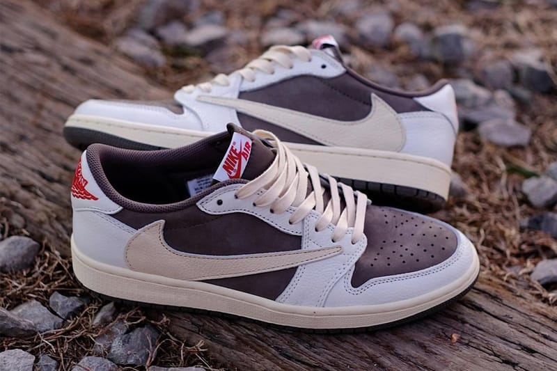 再次近賞 Travis Scott x Air Jordan 1 Low 最新聯乘配色「Reverse Mocha」