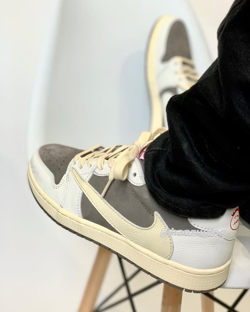 率先近賞 Travis Scott x Air Jordan 1 Low 最新配色「Reverse Mocha」