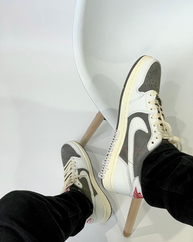 率先近賞 Travis Scott x Air Jordan 1 Low 最新配色「Reverse Mocha」