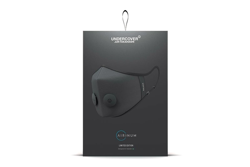 AIRINUM 攜手 UNDERCOVER 打造 Urban Air Mask 2.0 聯乘口罩