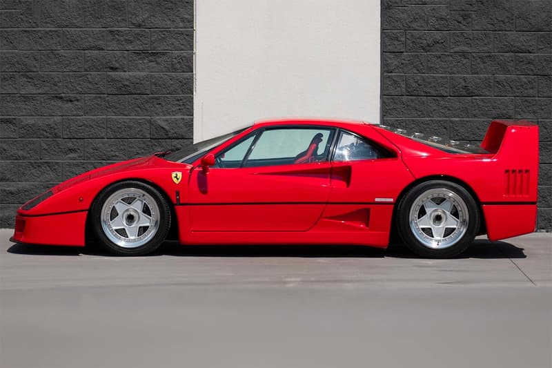 稀有量產末年 Ferrari F40 即將展開拍賣