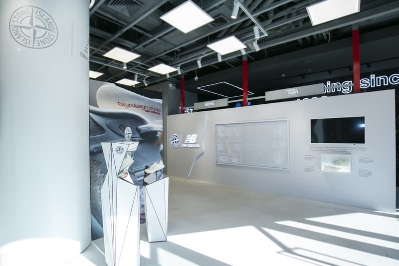 走进 New Balance x Stone Island 联名鞋款发布活动