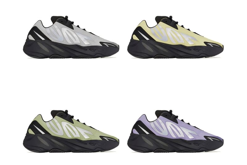adidas YEEZY BOOST 700 MNVN 即將推出四款全新配色鞋款