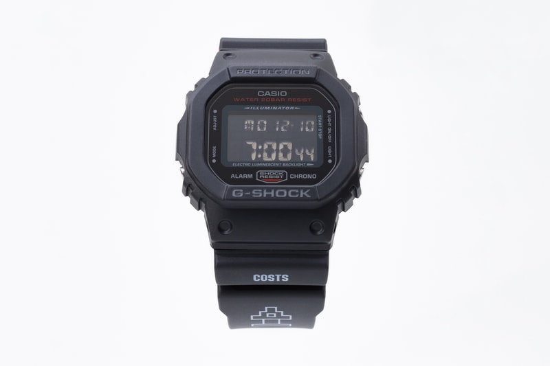 COSTS 携手 G-SHOCK 打造 DW 5600 联名腕表