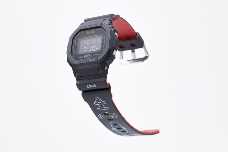 COSTS 携手 G-SHOCK 打造 DW 5600 联名腕表