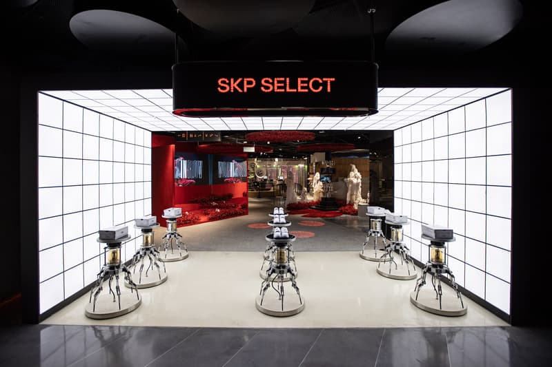 走进 PEACEMINUSONE x Nike Kwondo1 SKP-S 限时概念空间