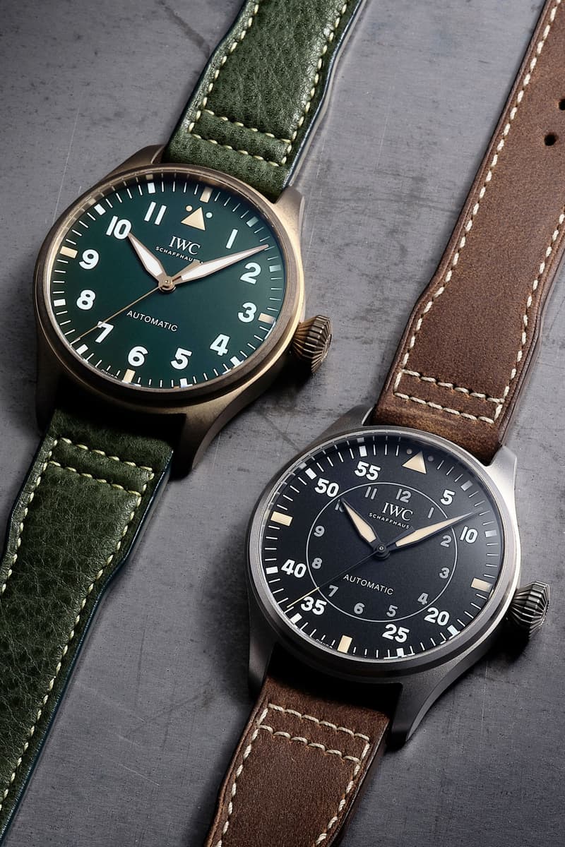 IWC 人氣 Spitfire 系列推出全新鈦金屬、青銅材質 Big Pilot’s Watch 錶款