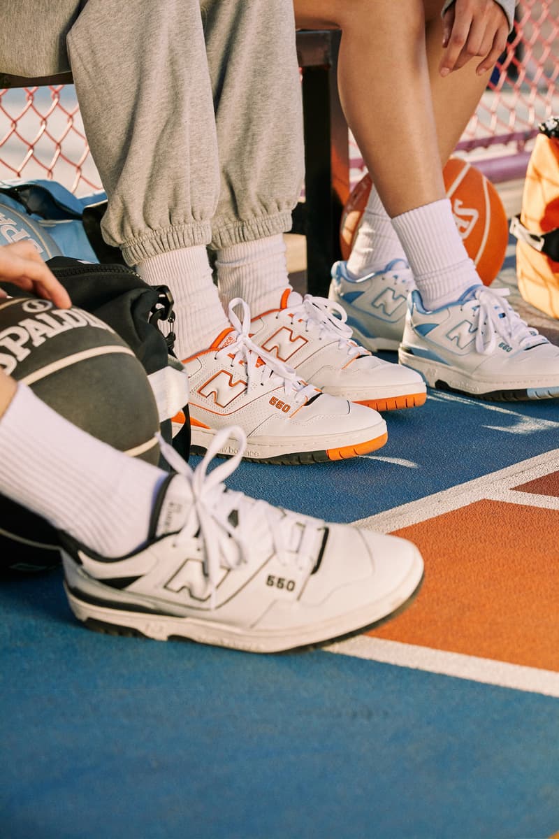 New Balance 550 SPALDING「Memory Pack」特别限定套装登场