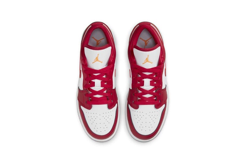 率先近賞 Air Jordan 1 Low 最新配色「Cardinal Red」GS 版本官方圖輯