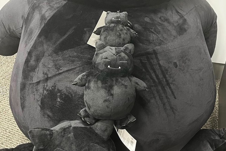 藤原浩曝光最新 THUNDERBOLT PROJECT BY FRGMT & Pokémon「卡比獸」玩偶