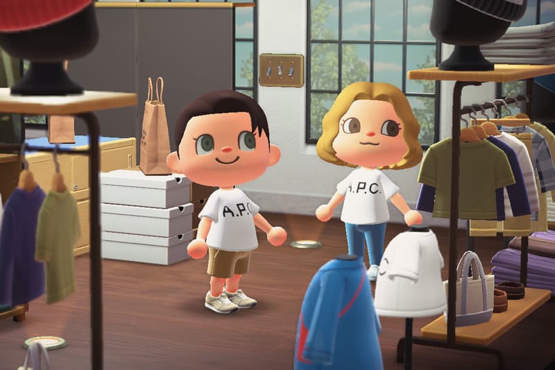A.P.C. 正式登陆热门游戏《动物森友会》