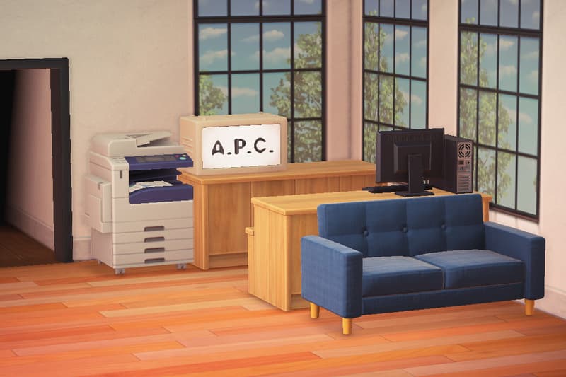 A.P.C. 正式登陆热门游戏《动物森友会》