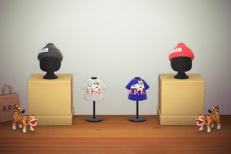 A.P.C. 正式登陆热门游戏《动物森友会》