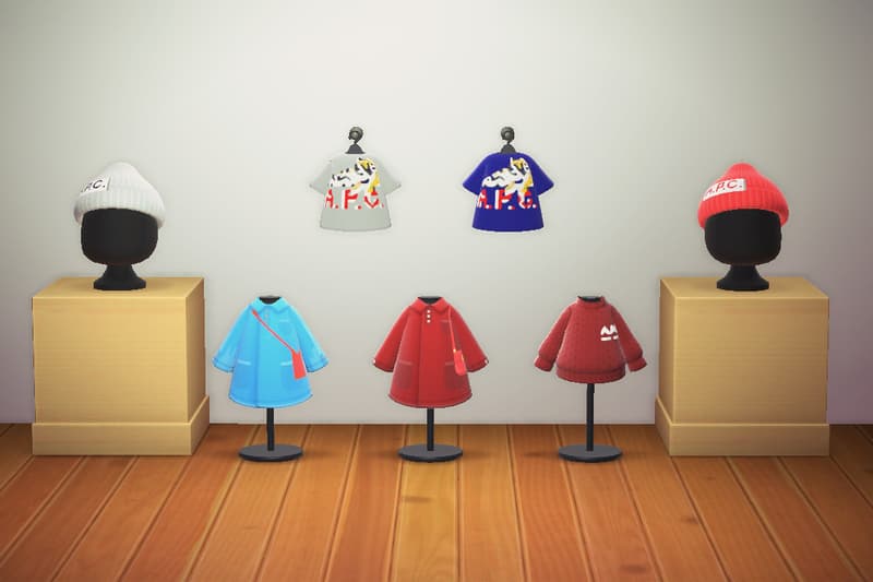 A.P.C. 正式登陆热门游戏《动物森友会》