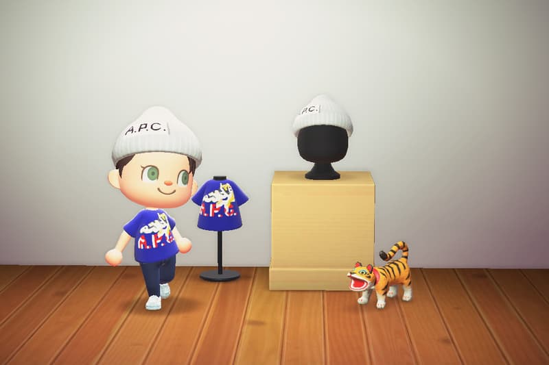 A.P.C. 正式登陆热门游戏《动物森友会》