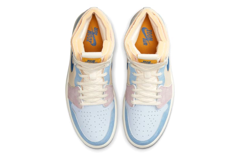 率先預覽 Air Jordan 1 High Zoom CMFT「Celestine Blue」官方圖輯