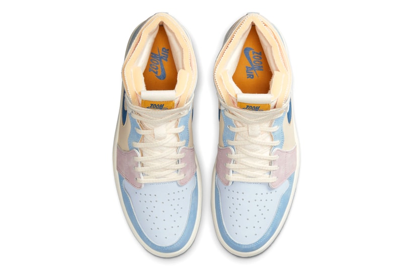 率先預覽 Air Jordan 1 High Zoom CMFT「Celestine Blue」官方圖輯
