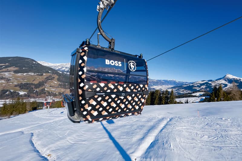 BOSS 全新 Logo 亮相传奇滑雪赛事——哈嫩卡姆大赛