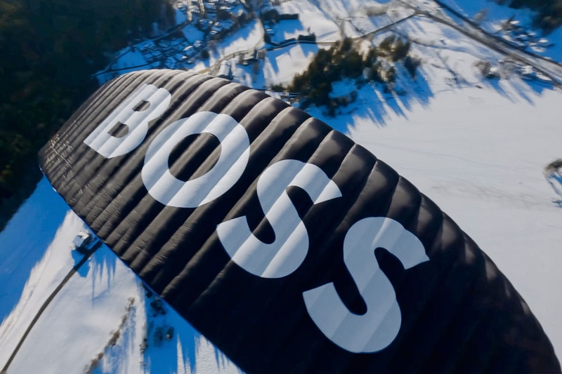 BOSS 全新 Logo 亮相传奇滑雪赛事——哈嫩卡姆大赛