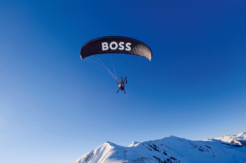 BOSS 全新 Logo 亮相传奇滑雪赛事——哈嫩卡姆大赛