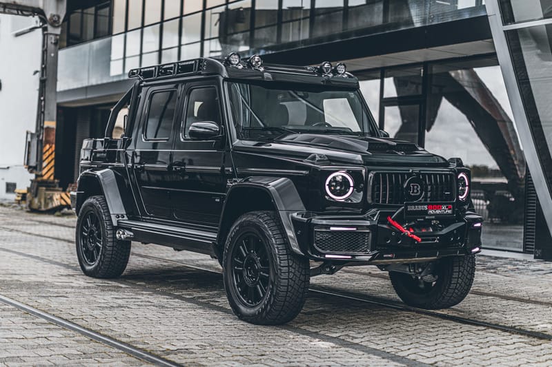 Brabus 發表全新「極黑化」Mercedes-AMG G63 貨卡改裝車型