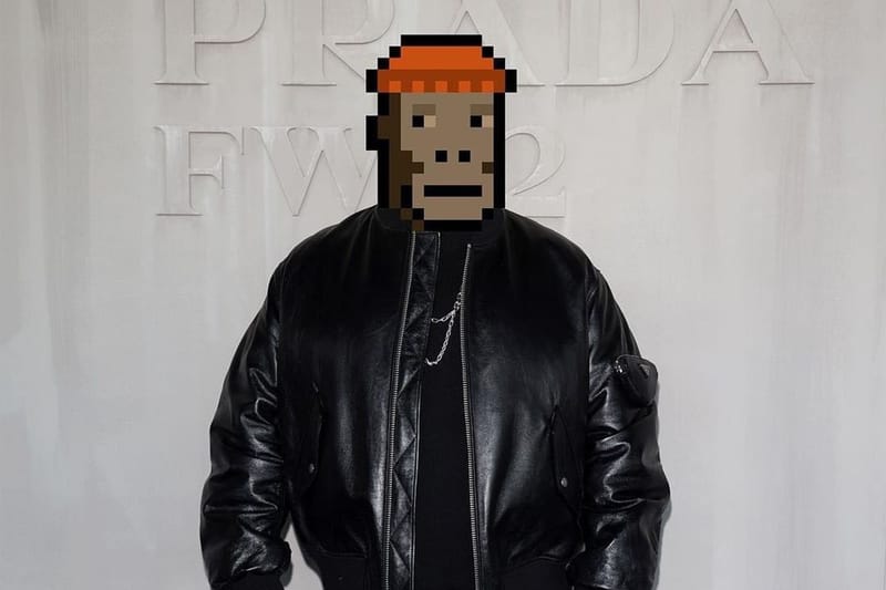 NFT 收藏家 GMoney 以實體化頭像參加米蘭時裝週