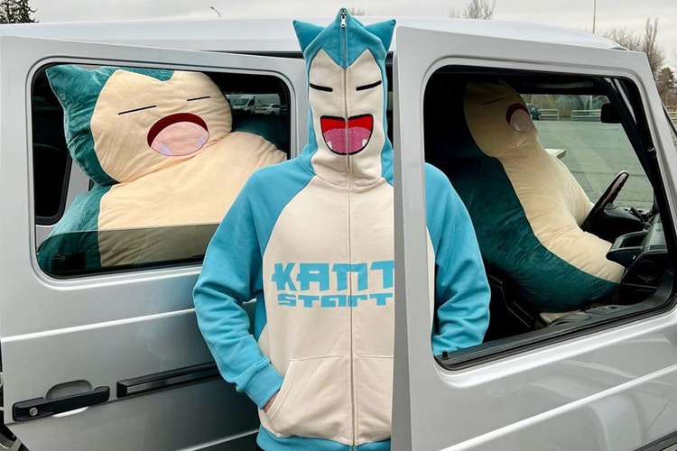 Kanto Starter 推出全新 Pokémon 人氣寶可夢「Snorlax 卡比獸」連帽外套