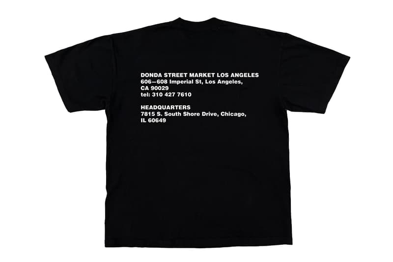 Kanye West 親自展示「DONDA STREET MARKET」T-Shirt 單品