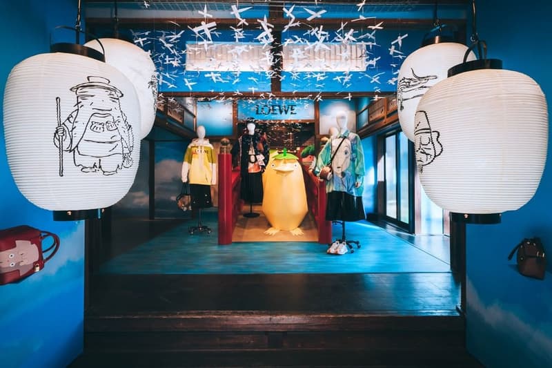 走進 LOEWE x Studio Ghibli《Spirited Away》日本期間限定店