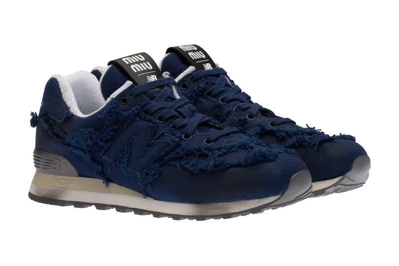 Miu Miu x New Balance 574 聯乘鞋款要價 $695 美元正式開放預購