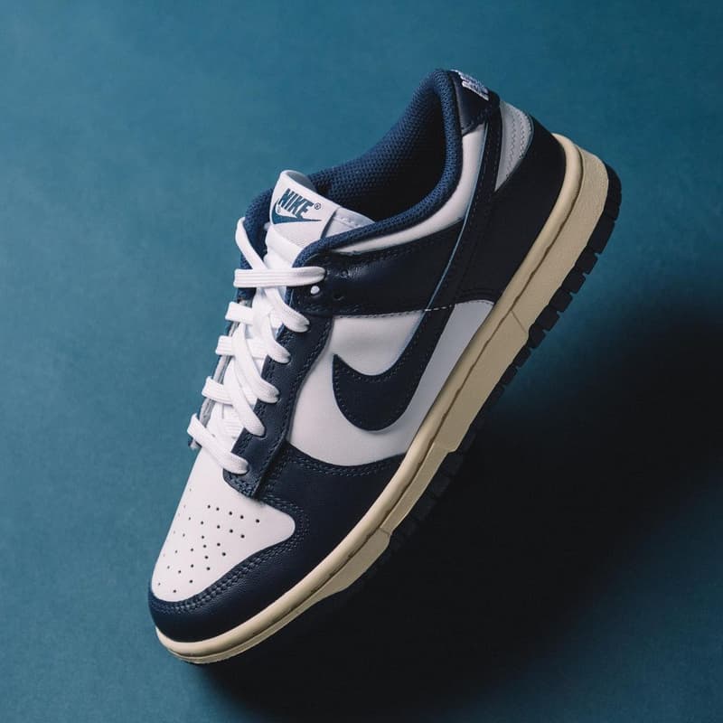 Nike Dunk Low 人氣配色「Vintage Navy」回歸補貨上架