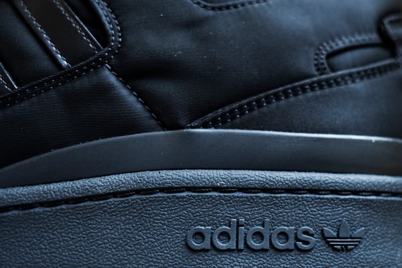 率先近賞 Prada x adidas Originals Forum Low 全黑配色