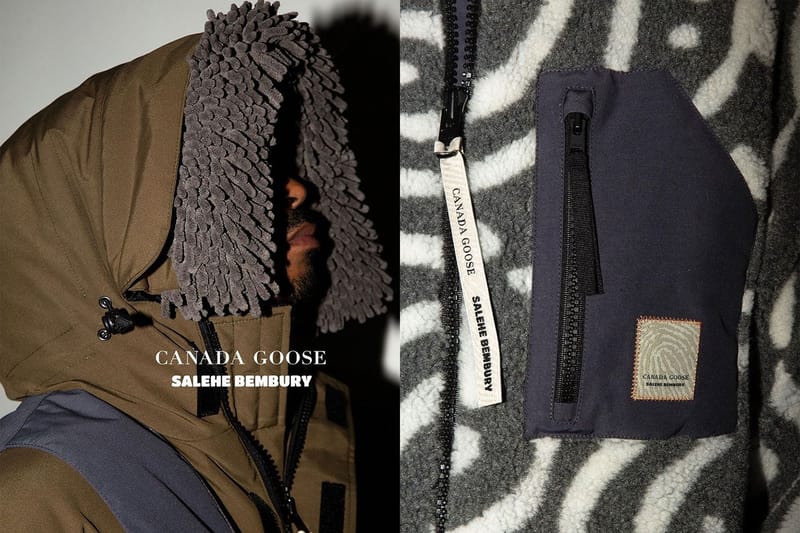 Salehe Bembury 率先曝光 Canada Goose 最新聯乘商品