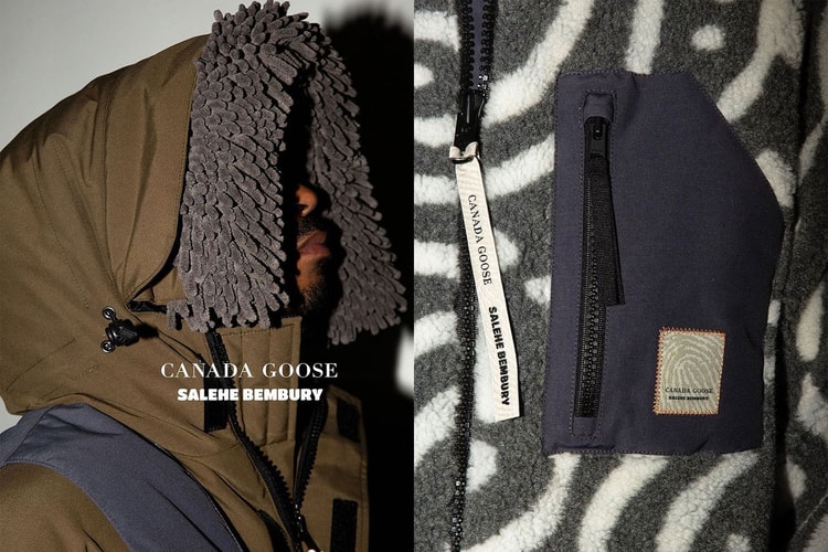 Salehe Bembury 率先曝光 Canada Goose 最新聯乘商品
